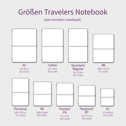 Travelers Notebook |  SnapPap Design