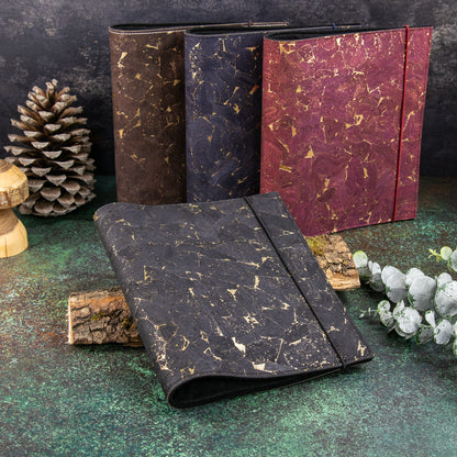 Ringbuch | Kork Gold