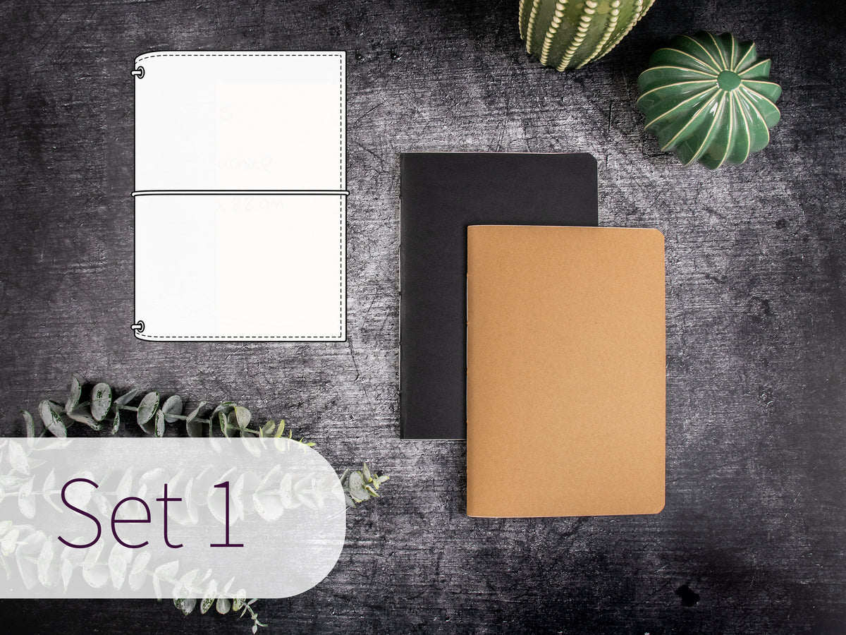 Travelers Notebook | Kork Silber