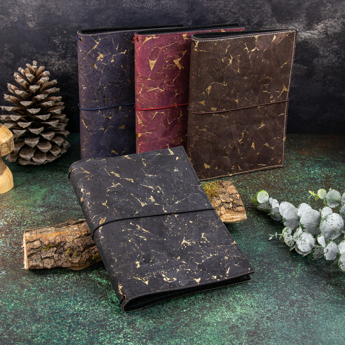 Travelers Notebook |  Kork Gold