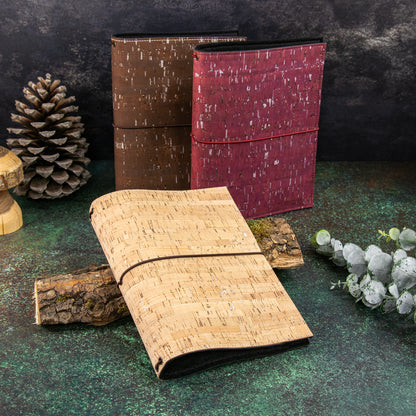 Travelers Notebook | Kork Silber