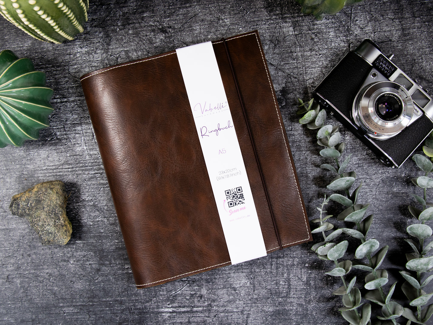 Ringbuch | Vintage Kunstleder