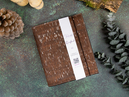 Ringbuch | Kork Metallic