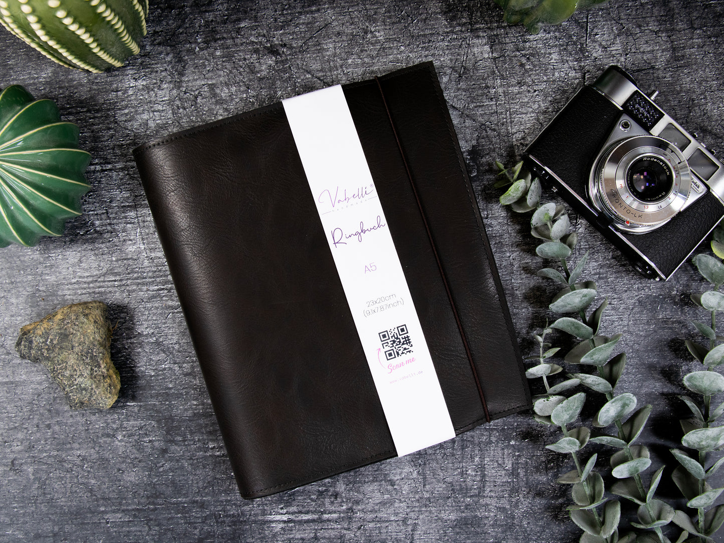 Ringbuch | Vintage Kunstleder