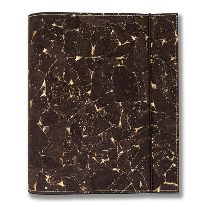 Ringbuch | Kork Metallic