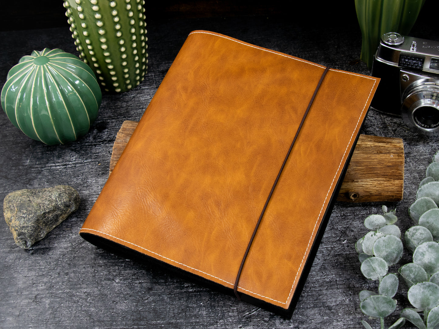 Ringbuch | Vintage Kunstleder