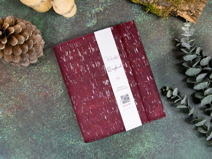 Ringbuch | Kork Metallic