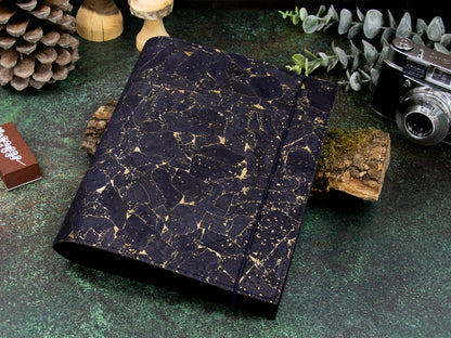 Ringbuch | Kork Metallic