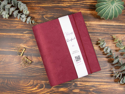 Ringbuch | Wildlederoptik