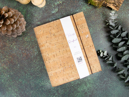Ringbuch | Kork Metallic