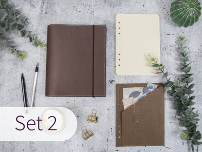 Ringbuch | Wildlederoptik