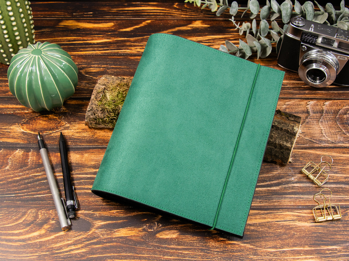 Ringbuch | Wildlederoptik