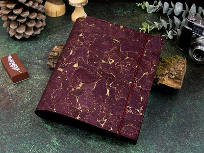 Ringbuch | Kork Metallic
