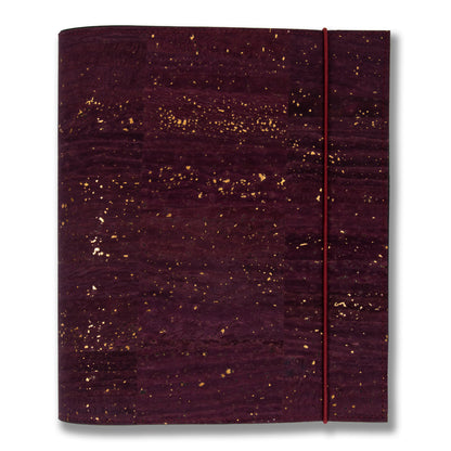 Ringbuch | Kork Metallic