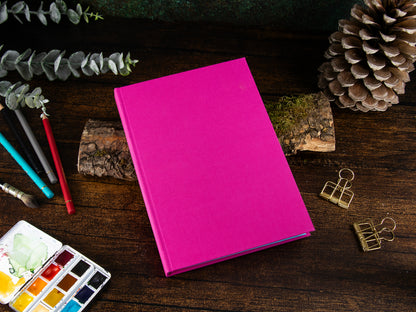 Watercolor Sketchbook | Clairefontaine Aquapad | pink | A5 | cold pressed