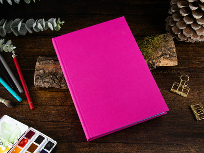 Watercolor Sketchbook | Clairefontaine Aquapad | pink | A5 | cold pressed