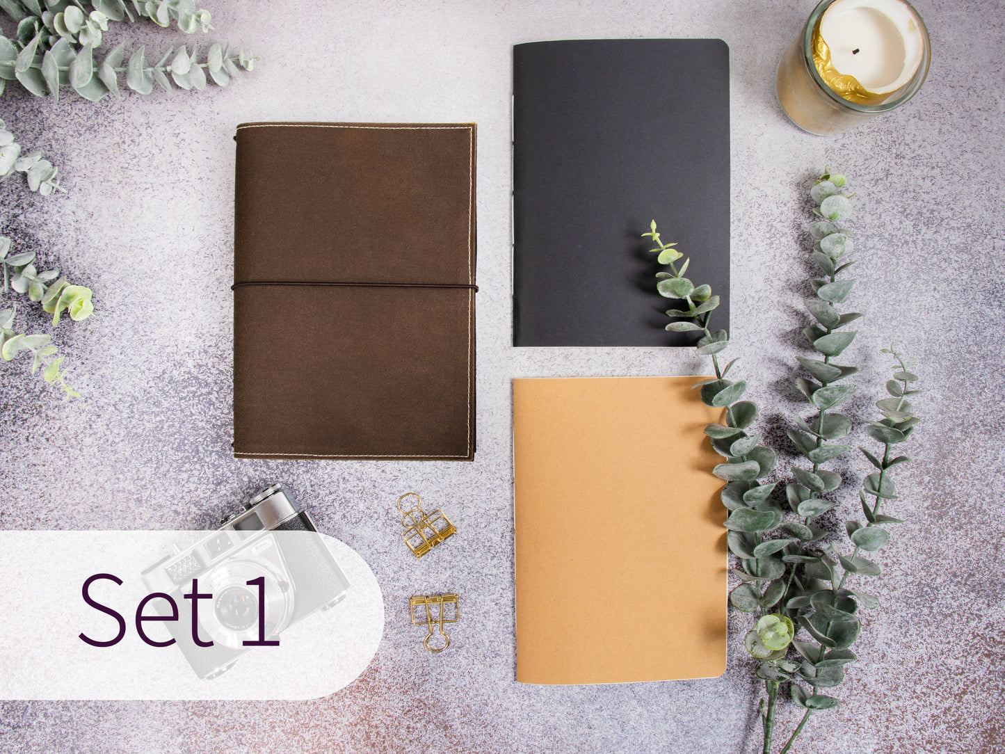 Travelers Notebook |  Waxed Canvas