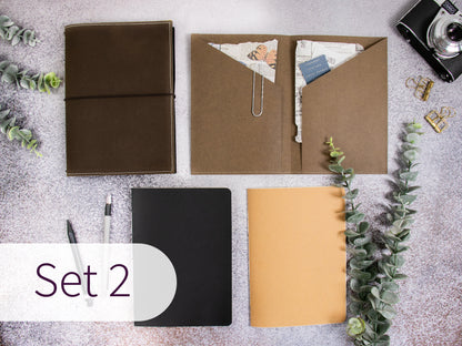 Travelers Notebook |  Waxed Canvas