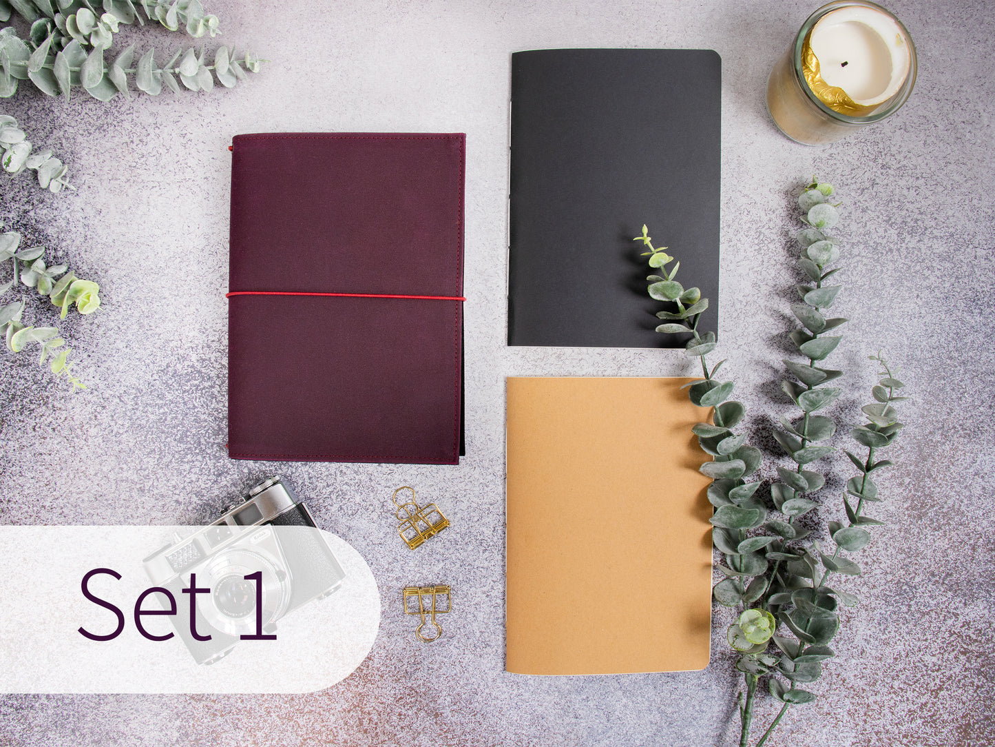 Travelers Notebook |  Waxed Canvas