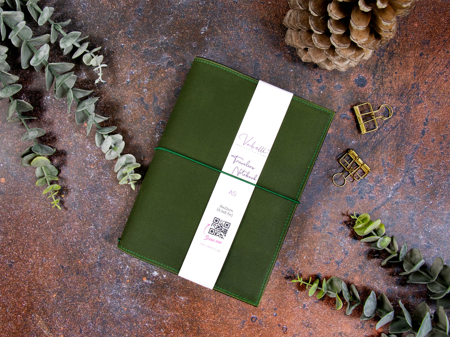 Travelers Notebook |  Waxed Canvas