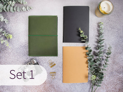 Travelers Notebook |  Waxed Canvas