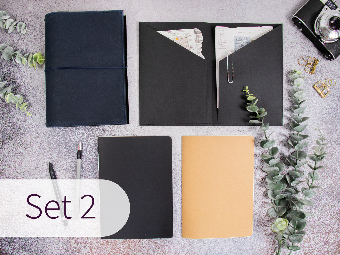Travelers Notebook |  Waxed Canvas