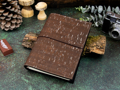 Travelers Notebook |  Kork Metallic