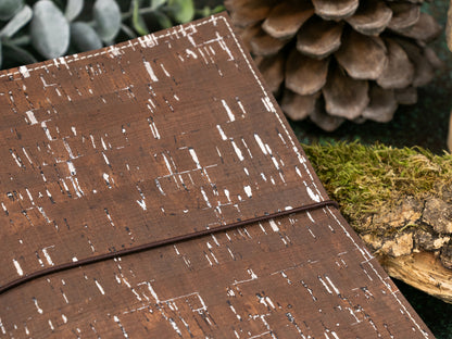Travelers Notebook |  Kork Metallic