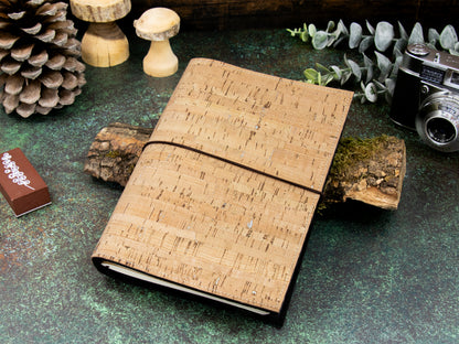 Travelers Notebook |  Kork Metallic