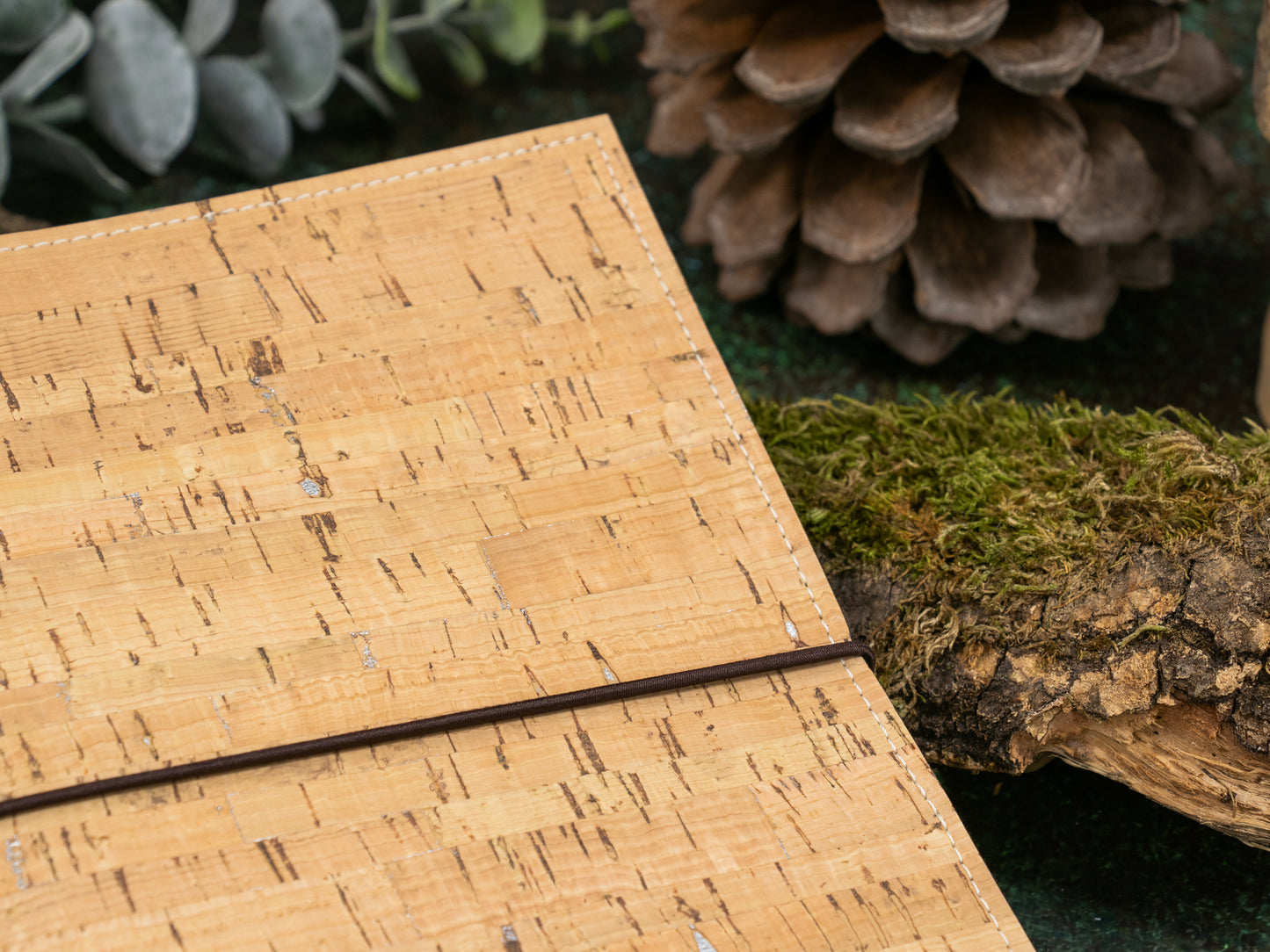 Travelers Notebook |  Kork Metallic