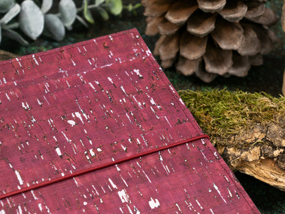 Travelers Notebook |  Kork Metallic