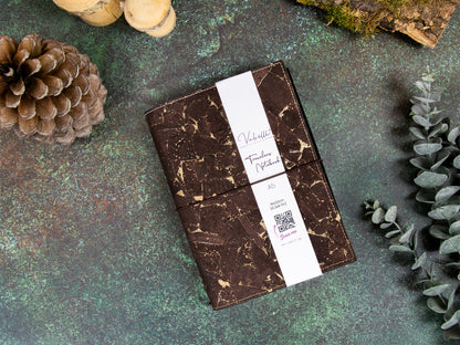 Travelers Notebook |  Kork Metallic