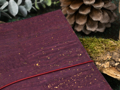 Travelers Notebook |  Kork Metallic