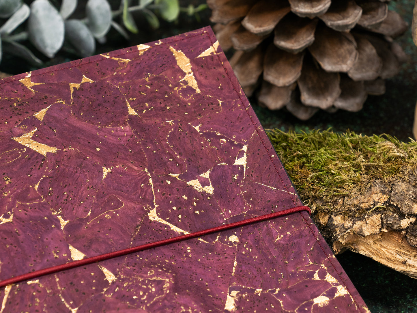 Travelers Notebook |  Kork Metallic