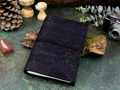 Travelers Notebook |  Kork Metallic