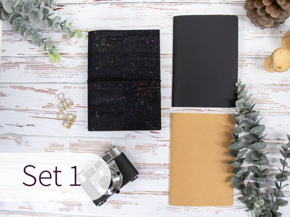 Travelers Notebook |  Kork Metallic