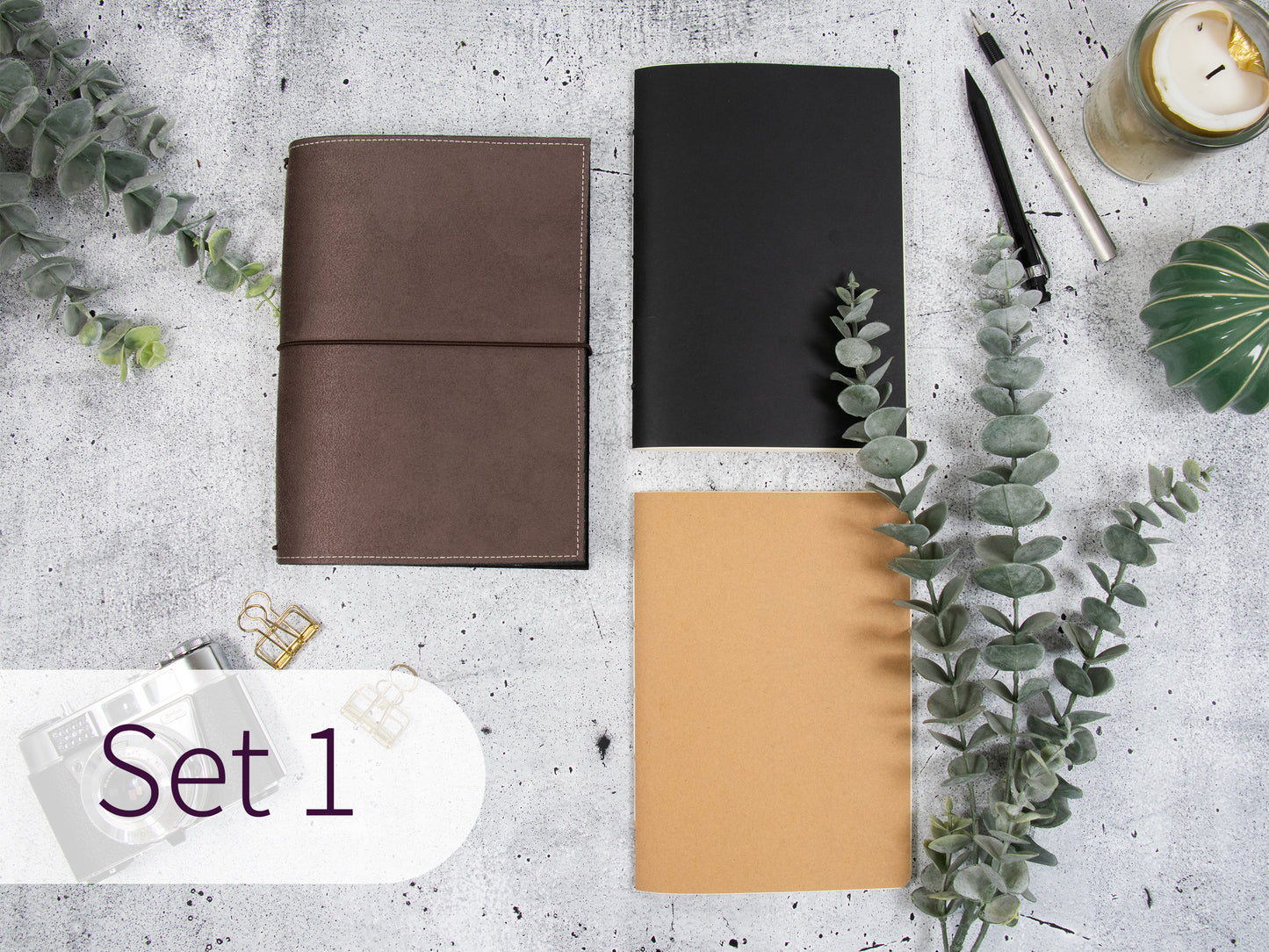 Travelers Notebook |  Wildlederoptik