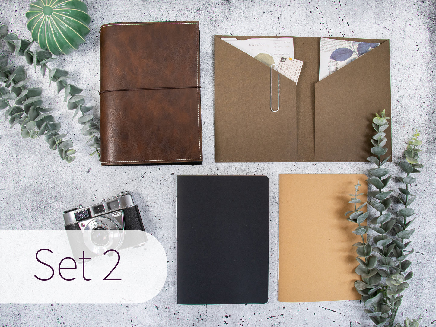 Travelers Notebook | Vintage Kunstleder
