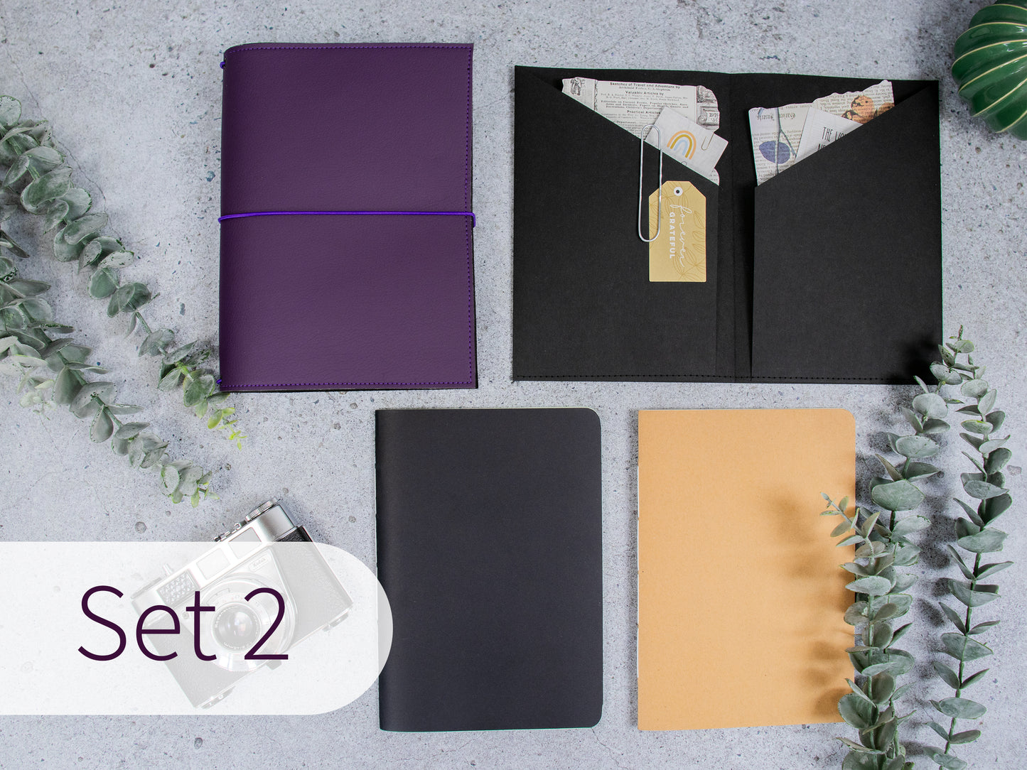 Travelers Notebook |  Kunstleder Color