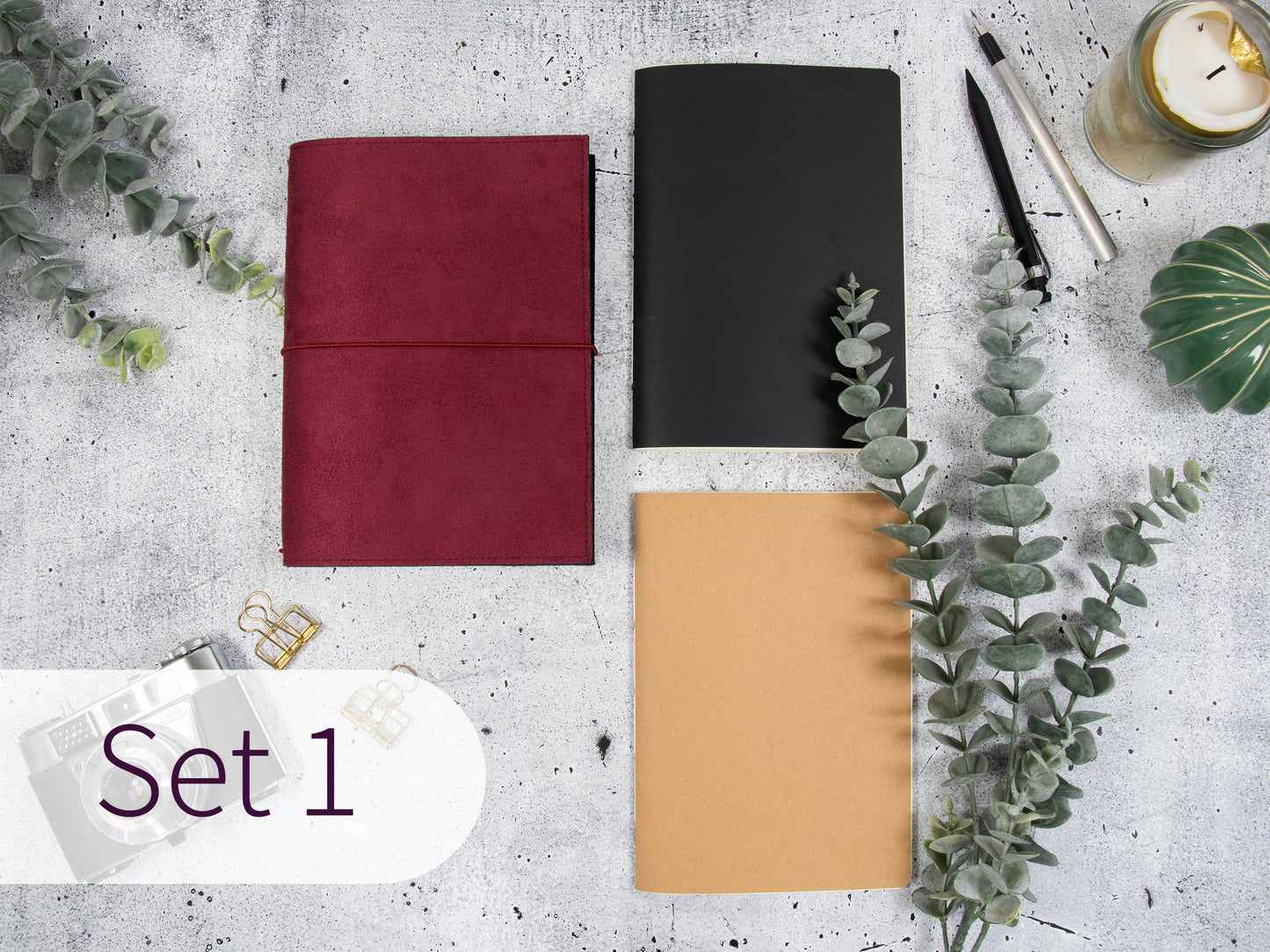 Travelers Notebook |  Wildlederoptik