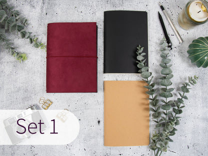 Travelers Notebook |  Wildlederoptik