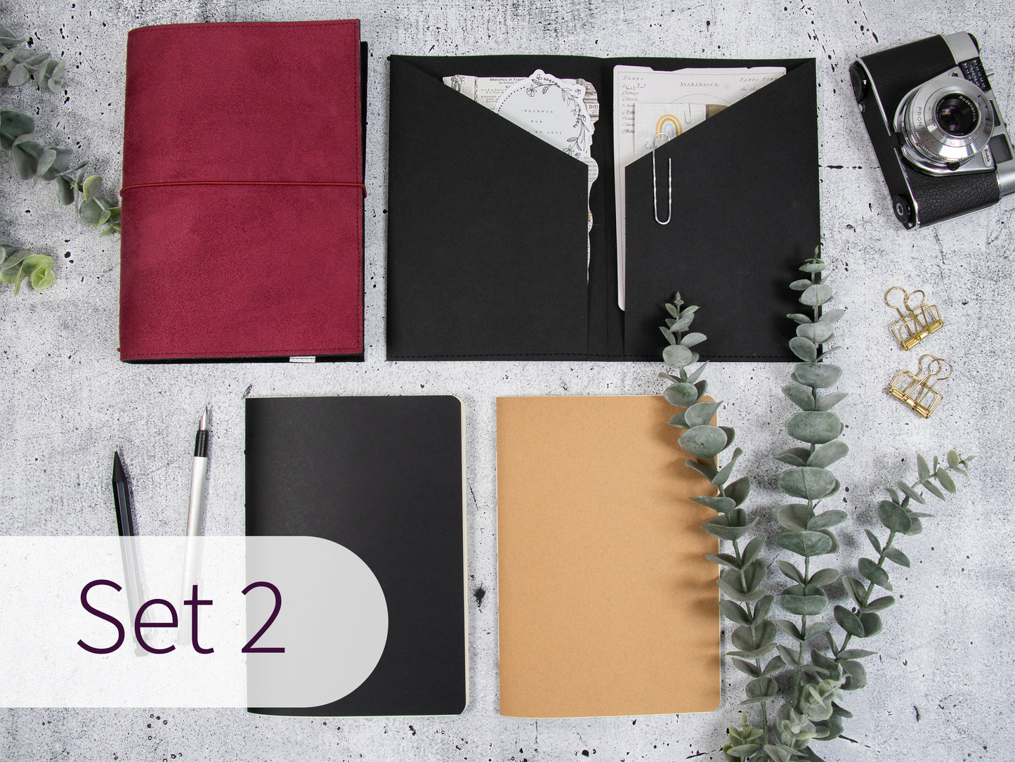 Travelers Notebook |  Wildlederoptik