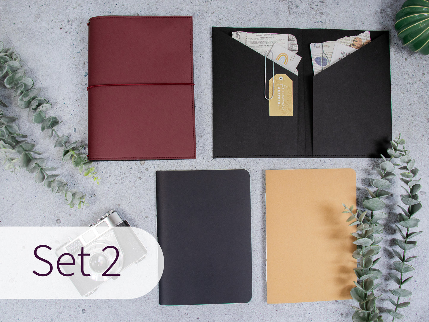 Travelers Notebook |  Kunstleder Color