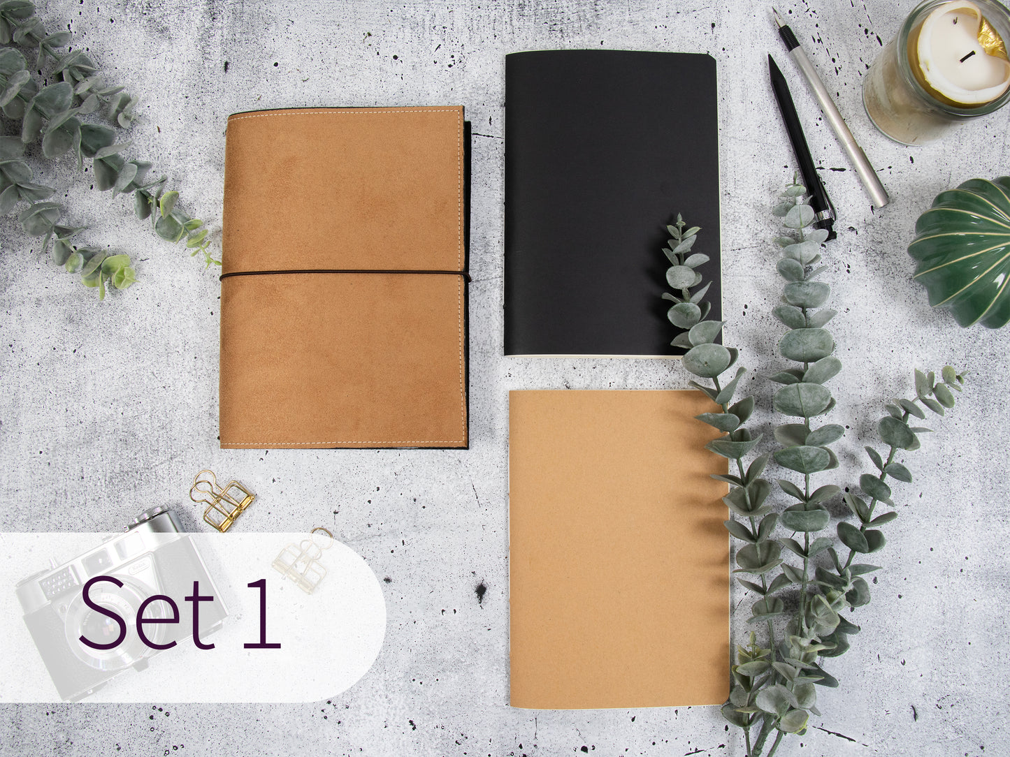 Travelers Notebook |  Wildlederoptik
