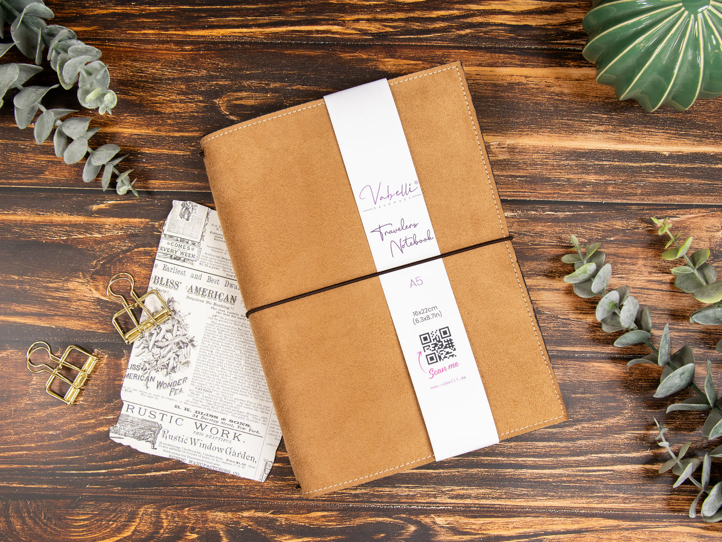 Travelers Notebook |  Wildlederoptik