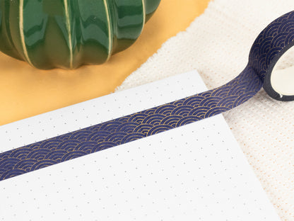 Washi Tape | blaue Wellen