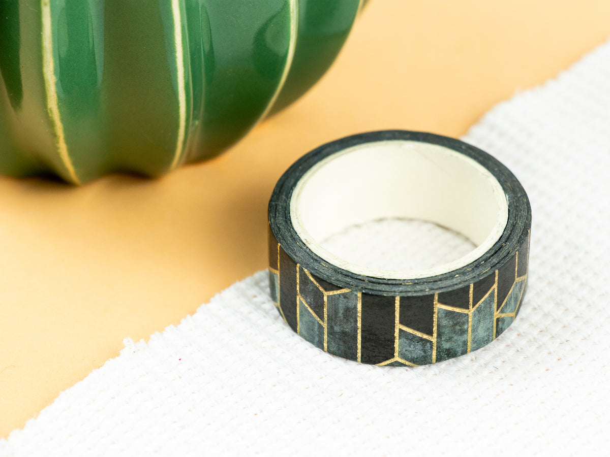 Washi Tape | schwarz/gold