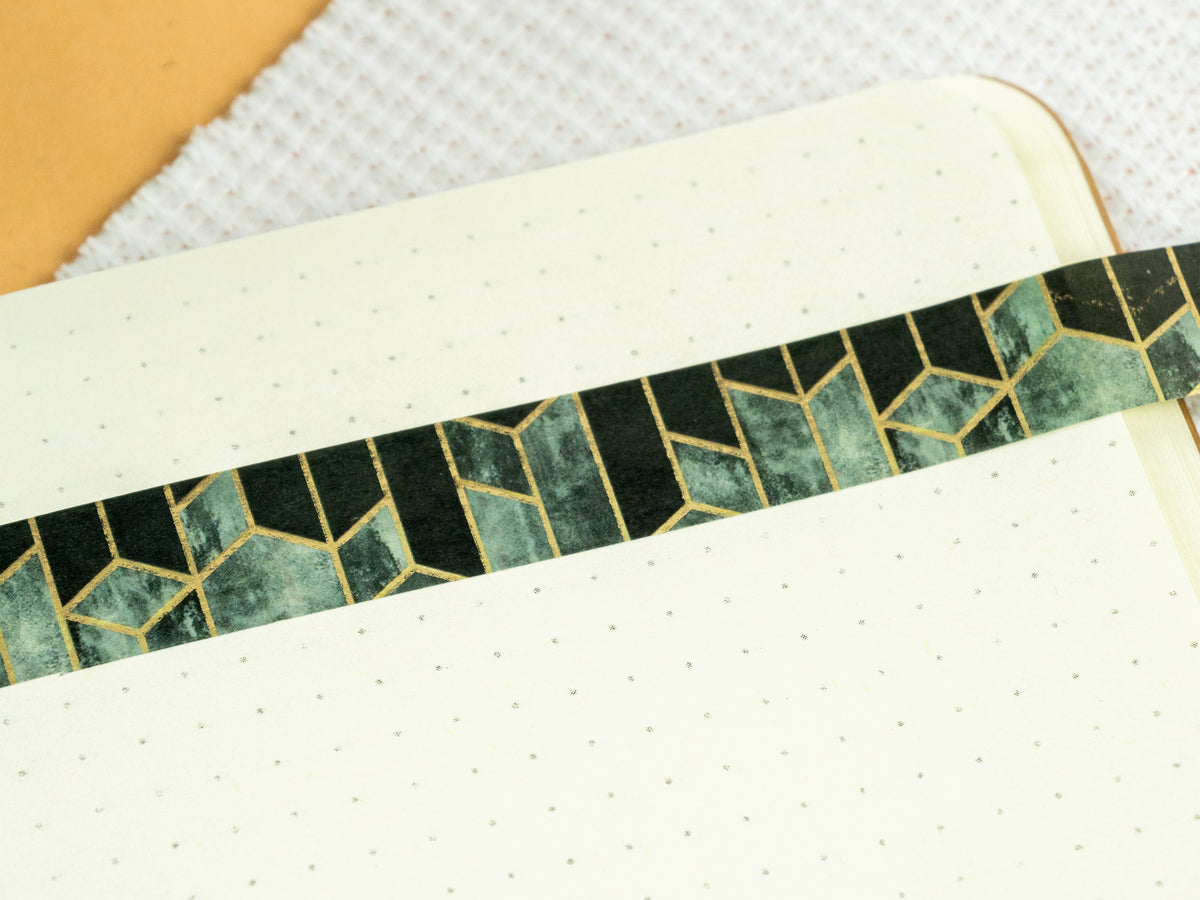 Washi Tape | schwarz/gold