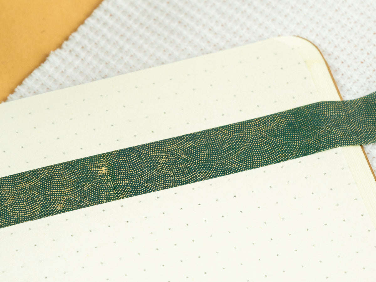 Washi Tape | grün/gold