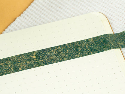 Washi Tape | grün/gold